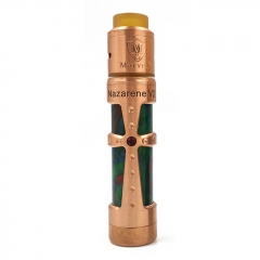 Authentic Marvec Nazarene Resin 18650 Mechanical Mod + Dark Knight RDA Atomizer Kit - Copper Tone