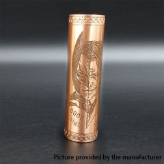 Authentic Marvec Dark Knight 18650/20700 Hybrid Mechanical Mod - Copper Tone