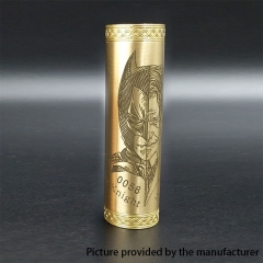 Authentic Marvec Dark Knight 18650/20700 Hybrid Mechanical Mod - Brass Tone