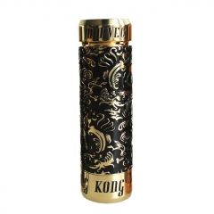 Authentic MARVEC Skeleton King Kong 26mm 18650/20700/21700 Hybrid Mechanical Mod - Military Brass