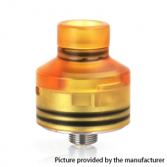Narca Style 22mm RDA Rebuildable Dripping Atomizer w/ BF Pin - Yellow
