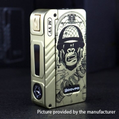 Authentic DOVPO M 280W VV Box Mod (Gorilla Version) - Gold
