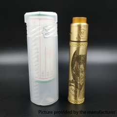 Authentic Marvec Dark Knight 18650 Hybrid Mechanical Mod Kit - Brass Tone