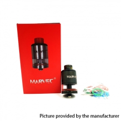 Authentic Marvec Miracle 24mm RDTA Rebuildable Dripping Tank Atomizer - Black