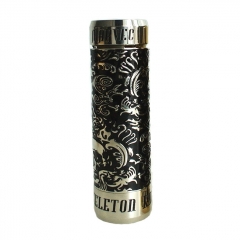 Authentic MARVEC Skeleton King Kong 26mm 18650/20700/21700 Hybrid Mechanical Mod - Tibetan Silver