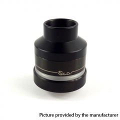 Kindbright Scar Atty Style 22mm RDTA  Rebuildable Dripping Tank Atomizer w/ BF Pin 1.9ml - Black