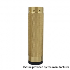 HK25 Diamond Knurl Styled 18650/20700 Mechanical Mod - Brass