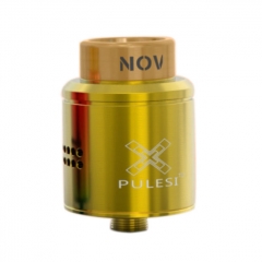 Pulesi BF NOV 25mm RDA Rebuildable Dripping Atomizer - Gold