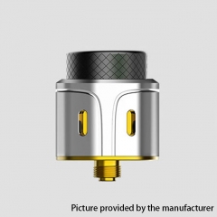 Authenrtic Vpdam GoKon 24mm RDA Rebuildable Dripping Atomizer w/ BF Pin - Silver