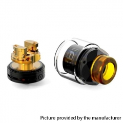 Authentic Gemz Axis 24mm RTA Rebuildable Tank Atomizer 2.5ml/4ml - Rainbow