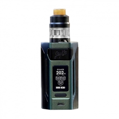 Authentic Wismec Reuleaux RX2 21700 230W TC VW APV Mod w/GNOME Clearomizer 2ml Kit - Gradient Green