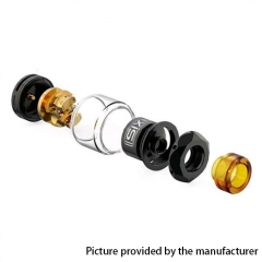 Authentic Gemz Axis 24mm RTA Rebuildable Tank Atomizer 2.5ml/4ml - Rainbow