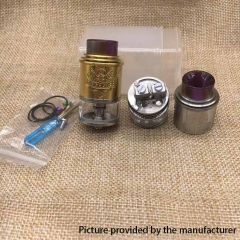 Apocalypse Mechlyfe Style 24mm RDTA Rebuildable Dripping Tank Atomizer 3.5ml - Black