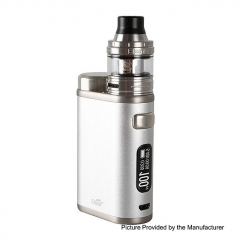 Authentic Eleaf iStick Pico 100W 18650/21700 TC VW Variable Wattage Box Mod + Ello Tank 25mm 2ml Kit - White