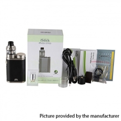 Authentic Eleaf iStick Pico 100W 18650/21700 TC VW Variable Wattage Box Mod + Ello Tank 25mm 2ml Kit - Green