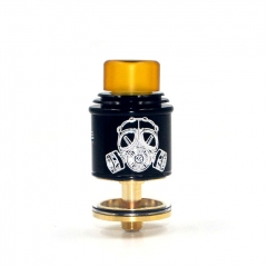 Apocalypse GEN 2 Style 24mm RDTA Rebuildable Dripping Tank Atomizer 2.6ml - Black