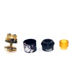 Apocalypse GEN 2 Style 24mm RDTA Rebuildable Dripping Tank Atomizer 2.6ml - Black
