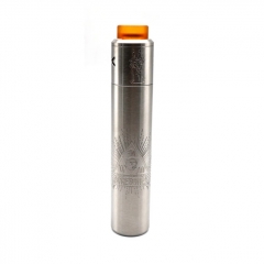 Barebones Style 18650/ 20700 26mm Mechanical Mod w/ Unholy v2 Style Kit - Silver