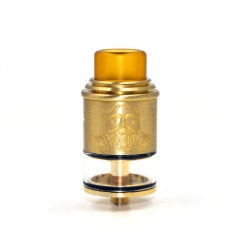 Apocalypse GEN 2 Style 24mm RDTA Rebuildable Dripping Tank Atomizer 2.6ml - Gold