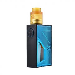 Authentic Vapor Storm Raptor Squonk 18650/20700/21700 Mechanical Mod w/ Atomizer Kit - Blue