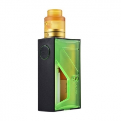 Authentic Vapor Storm Raptor Squonk 18650/20700/21700 Mechanical Mod w/ Atomizer Kit - Green