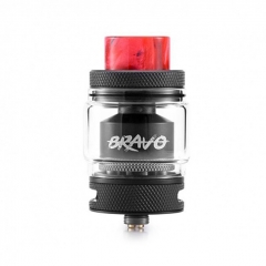 Authentic Wotofo Bravo 25mm RTA Rebuildable Tank Atomizer 6ml - Black