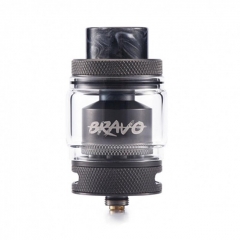 Authentic Wotofo Bravo 25mm RTA Rebuildable Tank Atomizer 6ml - Gun Metal