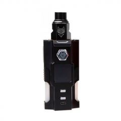 Authentic Sigelei Snowwolf Vfeng Squonk 120W 18650 / 20700 / 21700 TC VW Box Mod + BF RDA Kit - Black