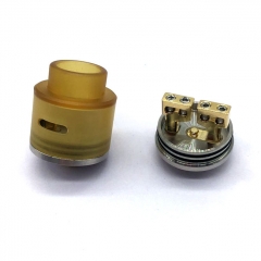 GOON 528 Style RDA Rebuildable Dripping Atomizer w/ BF Pin - Yellow