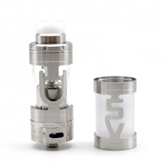 ULTON Mini v5 v5s 23mm RTA Rebuildable Tank Atomizer 4.2ml - Silver