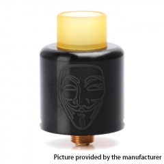 Authentic Timesvape Mask 24mm RDA Rebuildable Dripping Atomizer w/ BF Pin - Black