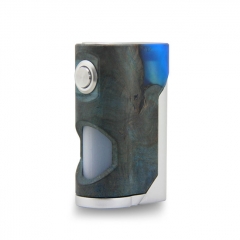 Authentic Arctic Dolphin Soul 18650 Stablized Wood BF Squonk Mechanical Box Mod (1pc) w/7.0ml Bottle - Random Color