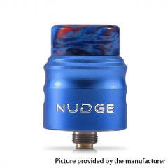 Authentic Wotofo Nudge 24mm RDA Rebuildable Dripping Atomizer w/ BF Pin - Blue