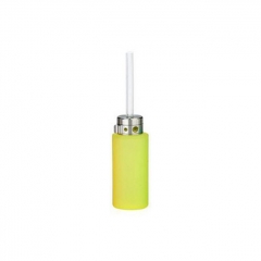 Replacement Arctic Dolphin Squonk Bottle Silicone Bottle Round Exhaust 7ml 1pc - Yellow