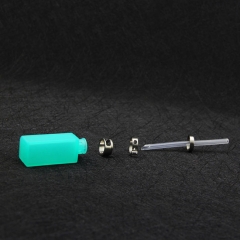 Replacement Arctic Dolphin Squonk Bottle Silicone Bottle Square Exhaust 8ml 1pc - Pink