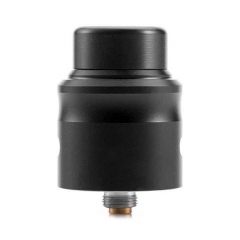 Nudge Style 24mm RDA Rebuildable Dripping Atomizer w/ BF Pin 1:1 - Black