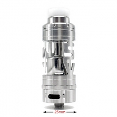 ULTON VG V5M 25mm RTA Style Rebuildable Tank Atomizer 8ml - Silver