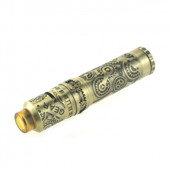 Authentic GEAR Gebile 25mm 18650 Mechanical Mod Kit - Ancient bronze