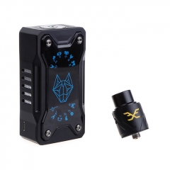Authentic Sigelei Snowwolf Xfeng 230W TC VW Variable Wattage Box Mod w/Atomizer Kit  - Black