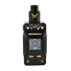 Authentic Sigelei Snowwolf Xfeng 230W TC VW Variable Wattage Box Mod w/Atomizer Kit  - Black