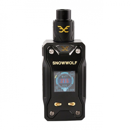 Authentic Sigelei Snowwolf Xfeng 230W TC VW Variable Wattage Box Mod w/Atomizer Kit  - Black