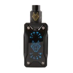 Authentic Sigelei Snowwolf Xfeng 230W TC VW Variable Wattage Box Mod w/Atomizer Kit  - Black