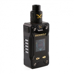 Authentic Sigelei Snowwolf Xfeng 230W TC VW Variable Wattage Box Mod w/Atomizer Kit  - Black