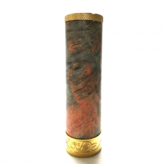 Authentic VGME 24.5mm 18650 Stablized Wood Mod - Random Color