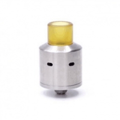 Alcatraz Style 316ss RDA 22mm Rebuildable Dripping Atomizer w/ BF Pin - Silver