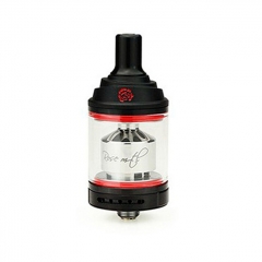 Authentic Fumytech Rose 24mm MTL RTA Rebuildable Tank Atomizer 3.5ml - Black