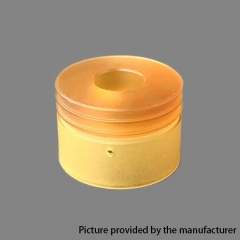 YFTK Replacement PEI Top Cap for Short Cranked Style RDA - Yellow