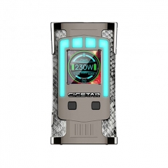 Authentic Cigstar Greek Temple 230W TC VW Variable Wattage Box Mod - Silver