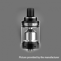 Authentic Fumytech Gotank 22mm MTL RTA Rebuildable Tank Atomizer 3ml - Black