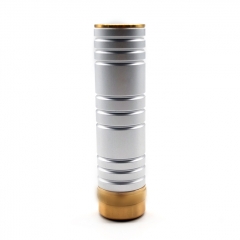 ULTON KMKAMO Style 18650 23mm Hybrid Mechanical Mod w/Extra 22mm/24mm Hybrid Connector - Silver